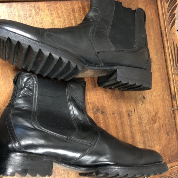 Vera GBX ,Men’s, Boots, Leather, Black, Size 10, To put, Round Toe.! main image 5